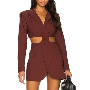 NBD cut out blazer dress